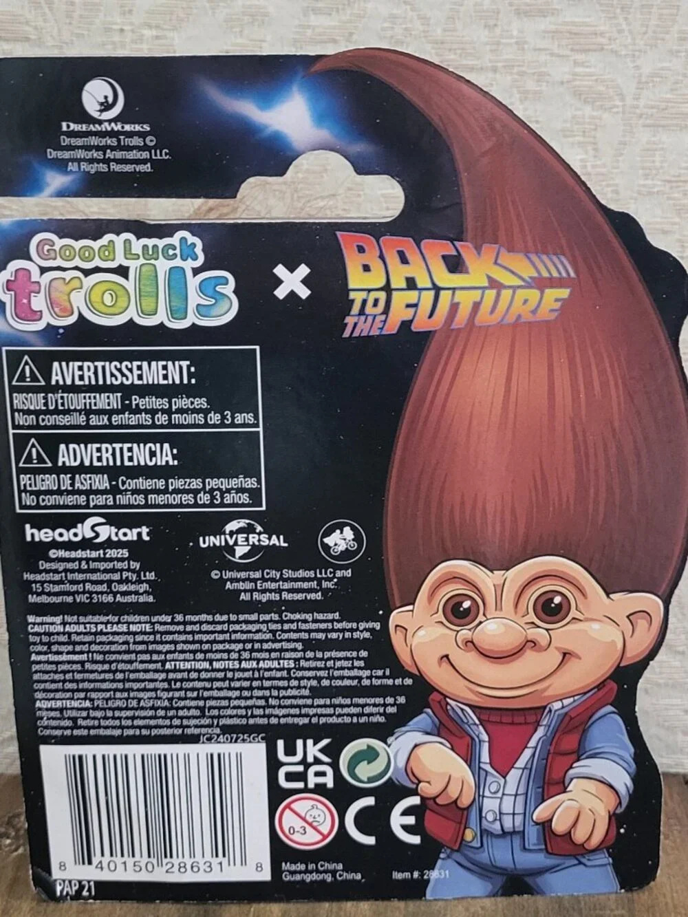Good Luck Trolls Marty McFly Back to the Future